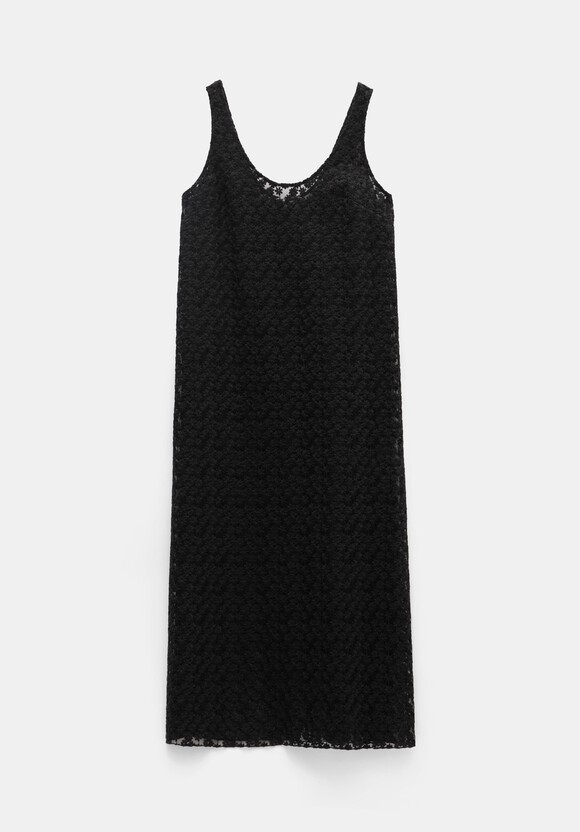 Embroidered Sleeveless Floral Dress