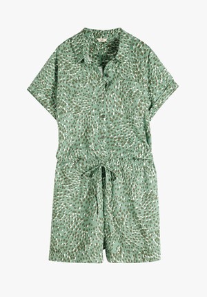 Linen Utility Playsuit