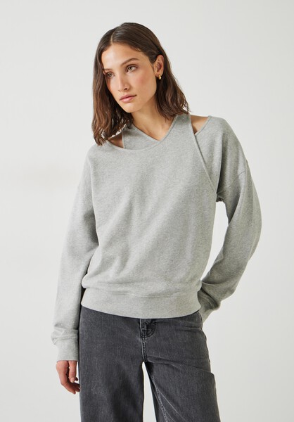Beck Layered Cotton Sweatshirt