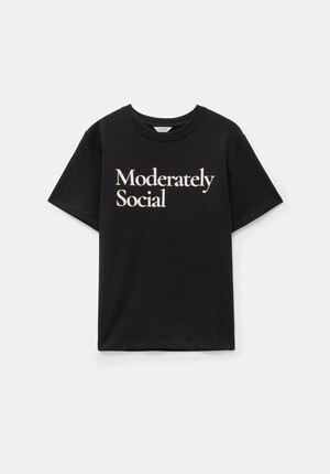 Moderately Social Graphic T-Shirt