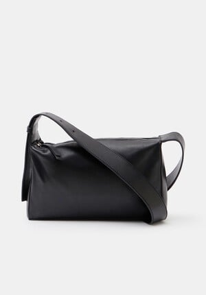 Cleo Minimal Leather Crossbody Bag
