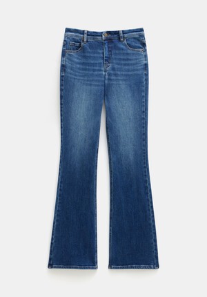 Eliana Mid Rise Bootcut Jeans