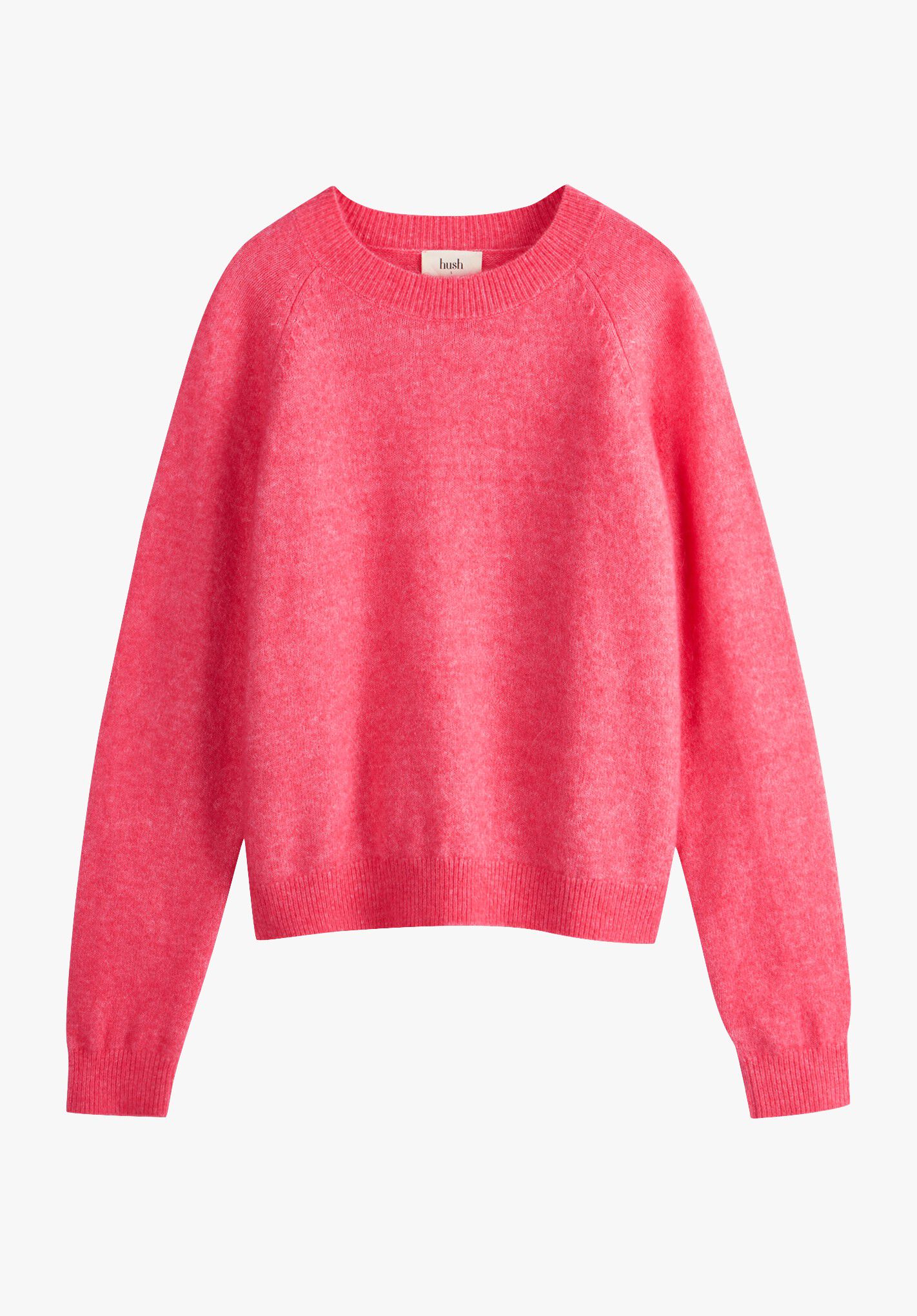 Pink crew neck online jumper