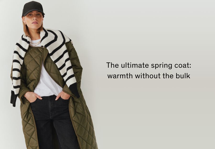 Verdi Padded Wrap Coat