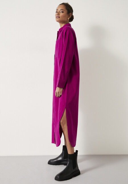 Alexa Maxi Shirt Dress