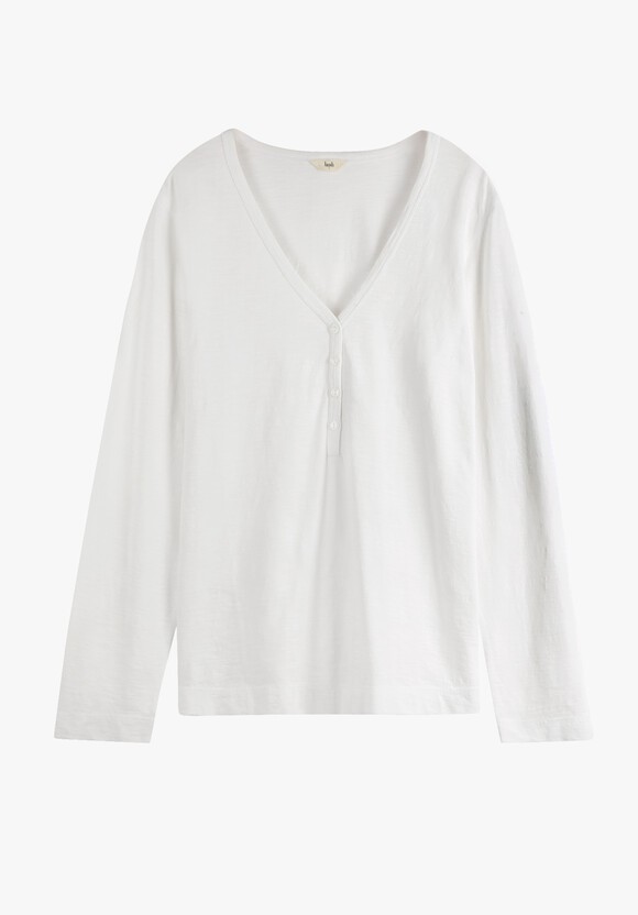Long Sleeve Henley Top