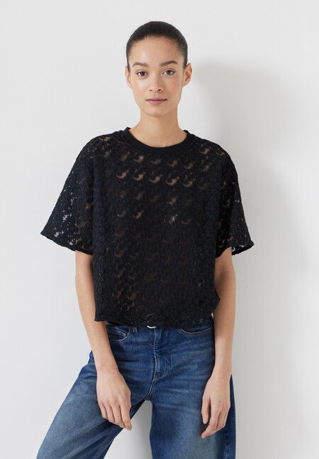 Embroidered Floral T-Shirt