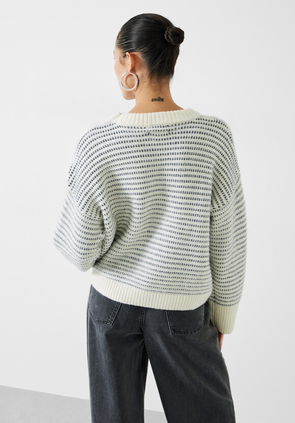 Zoya Stripe Alpaca Blend Jumper