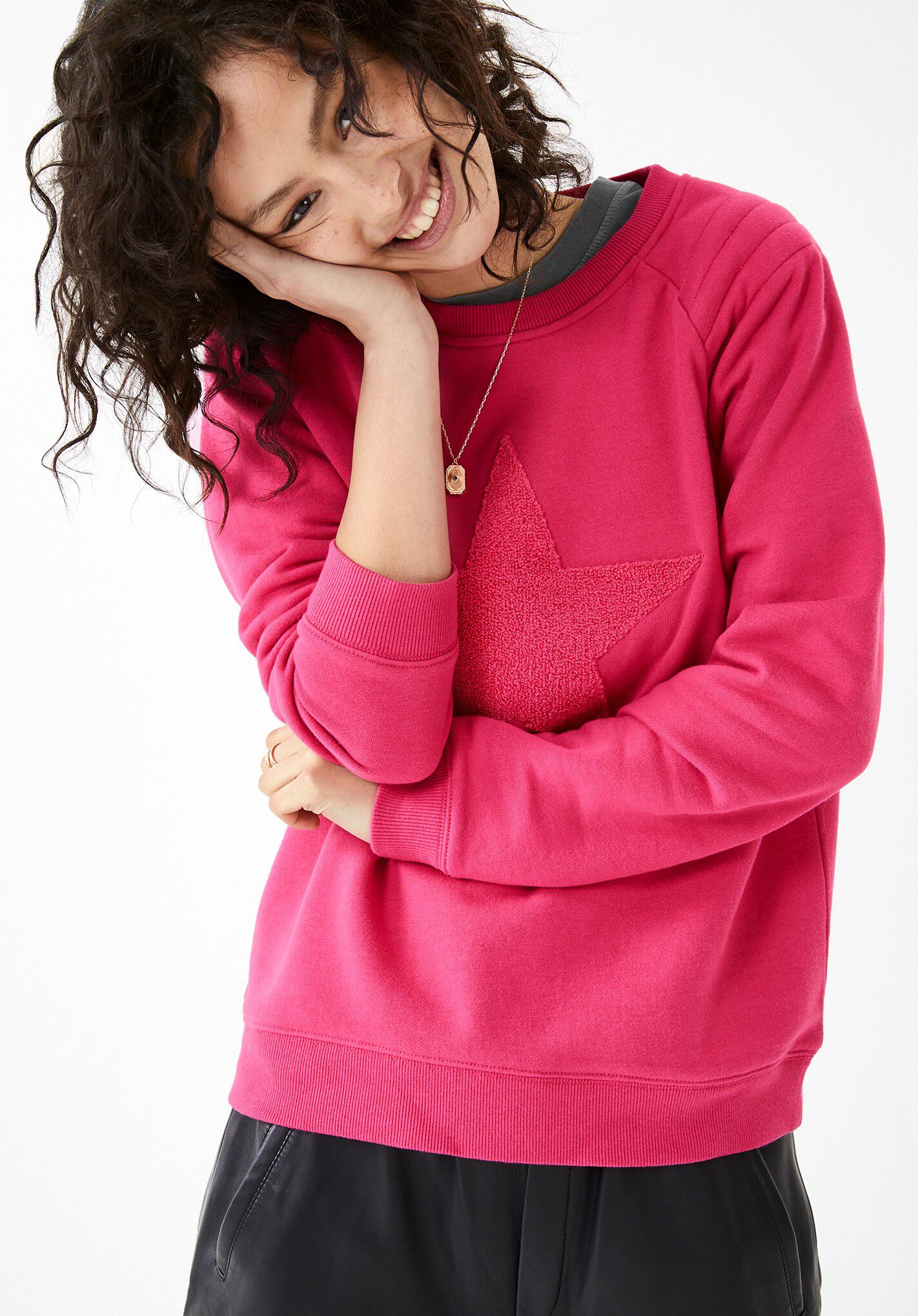 Star Biker Sweatshirt