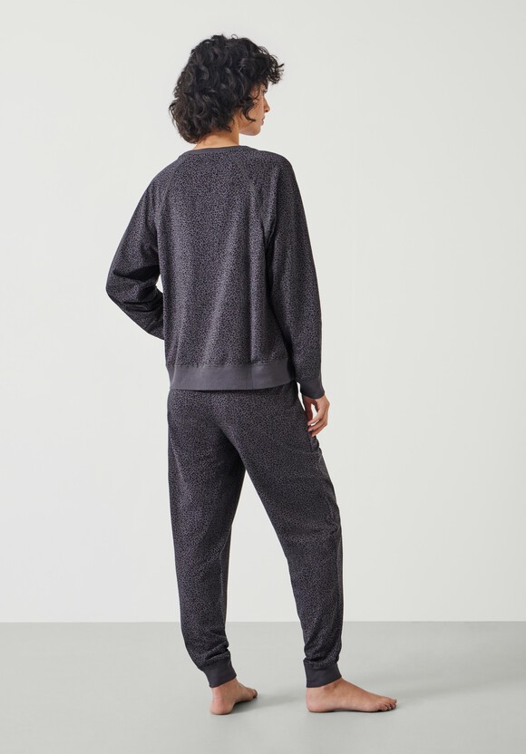 Joelle Jersey Jogger Animal Print Pyjamas