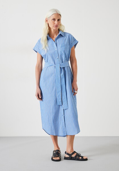 Romee Cotton Midi Shirt Dress