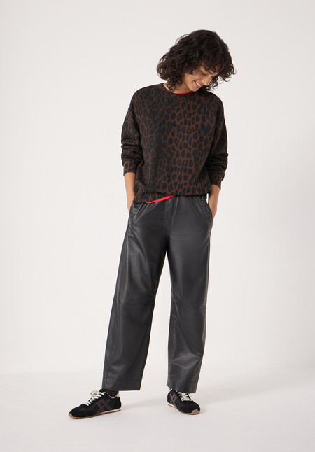 Leopard Print Sweatshirt