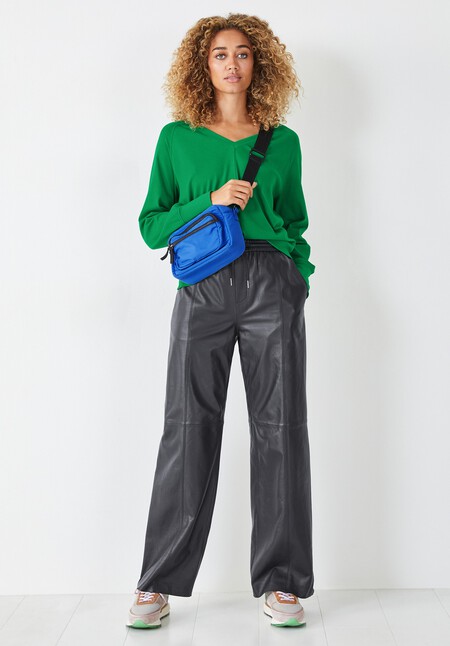 Francie Puff Sleeve Jersey Top