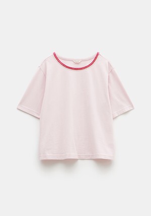 Lucy Crochet Trim T-Shirt