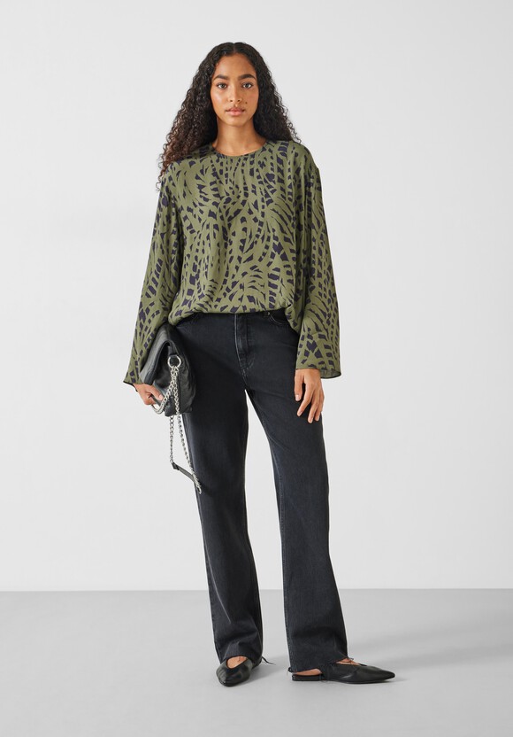 Sofia Oversized Draped Blouse