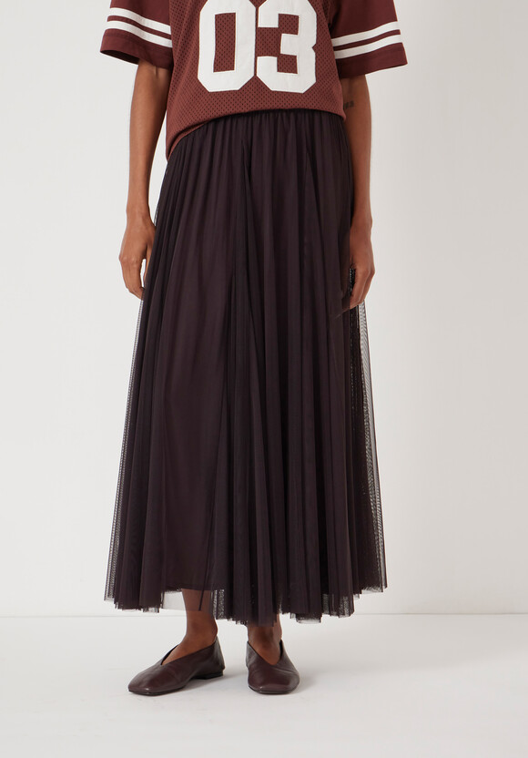Millie Godet Maxi Skirt