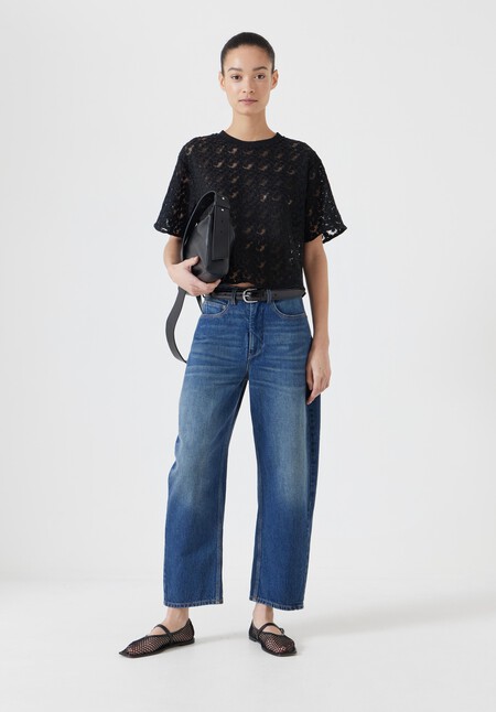 Embroidered Floral T-Shirt