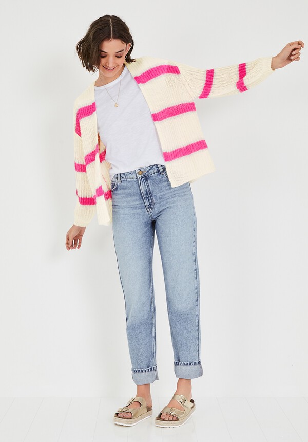 Ada Stripe Knitted Cardigan