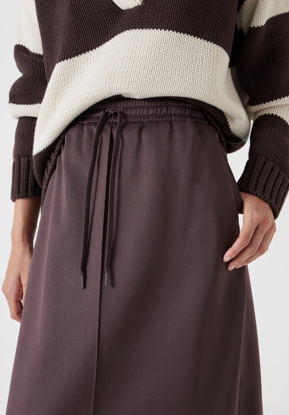 Harrison Pintuck Jersey Skirt