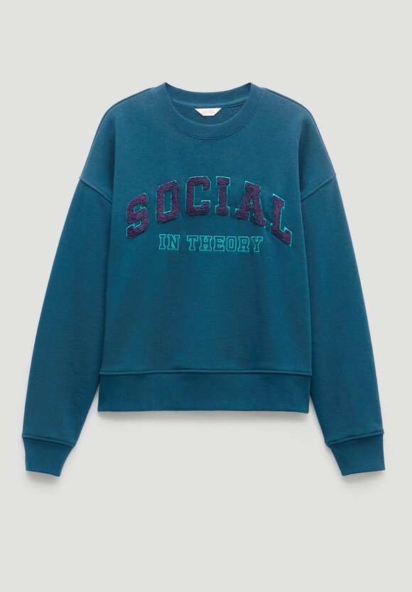 Social In Theory Graphic Sweatshirt