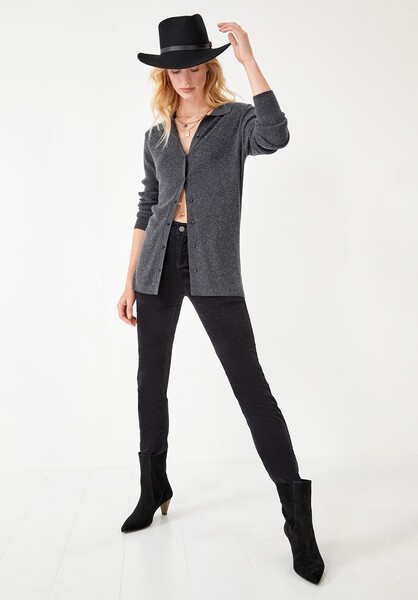 Aiden Rib Knitted Shirt