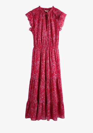 Wray Ruffled Midi Dress