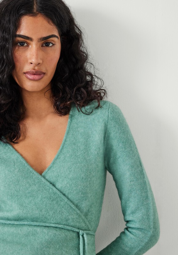 Blake Slim Wrap Cardigan