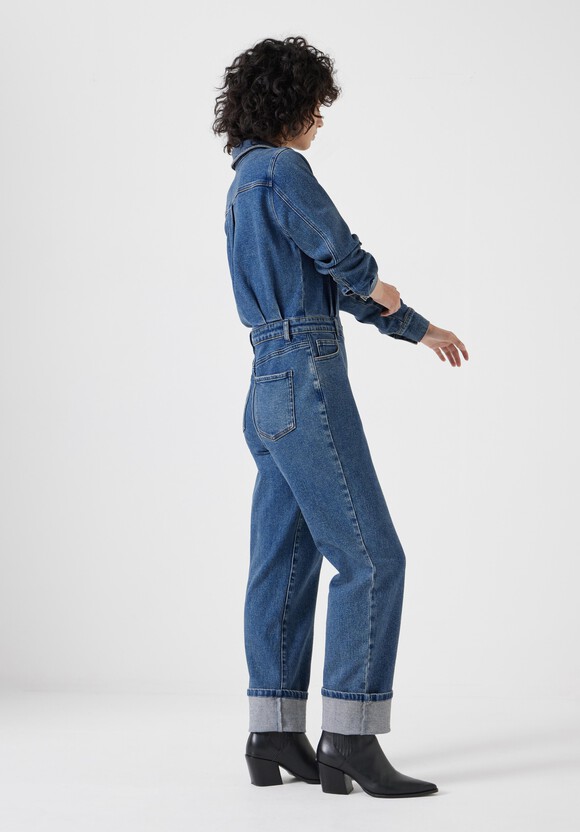 Agnes Denim Jumpsuit