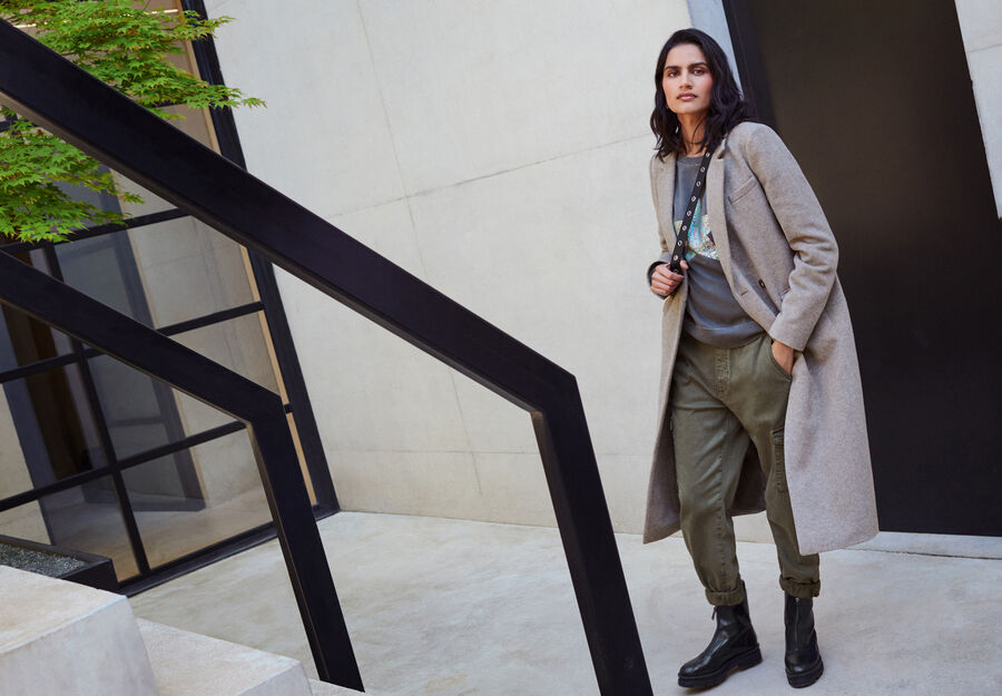 Poppy Wool Coat