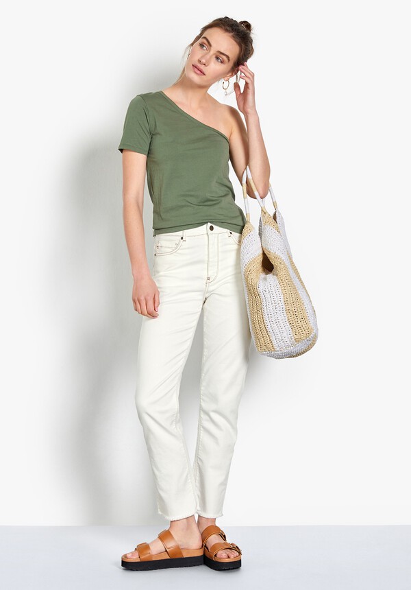 One Shoulder Tee
