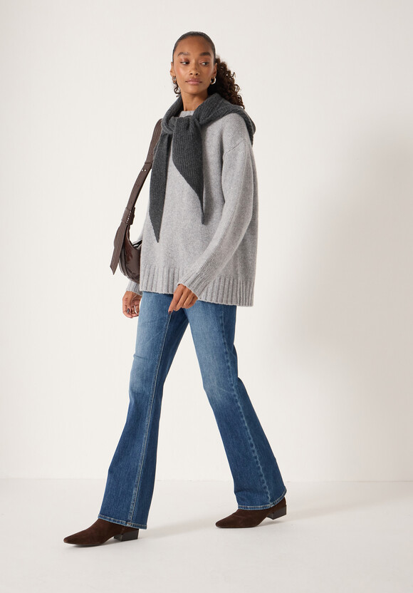 Longline Cashmere Cora Jumper