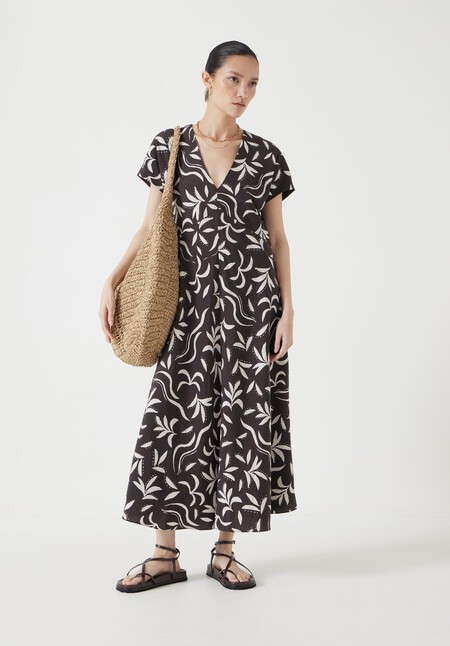 Grace Air Flow V-Neck Maxi Dress