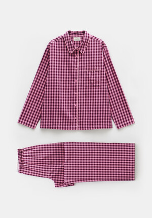 Luella Brushed Cotton Gingham Pyjamas