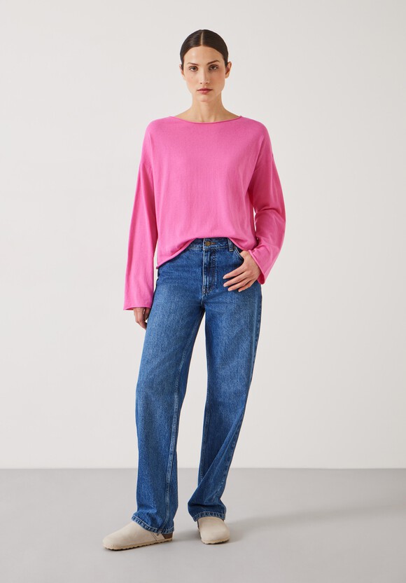 Aarani Open Neck Linen Top