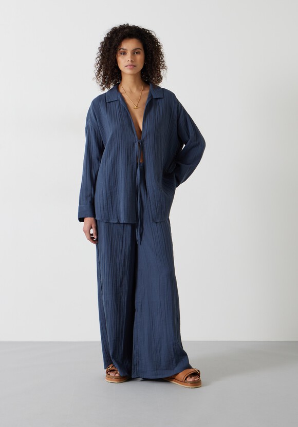 Elodie Oversized Cheesecloth Shirt