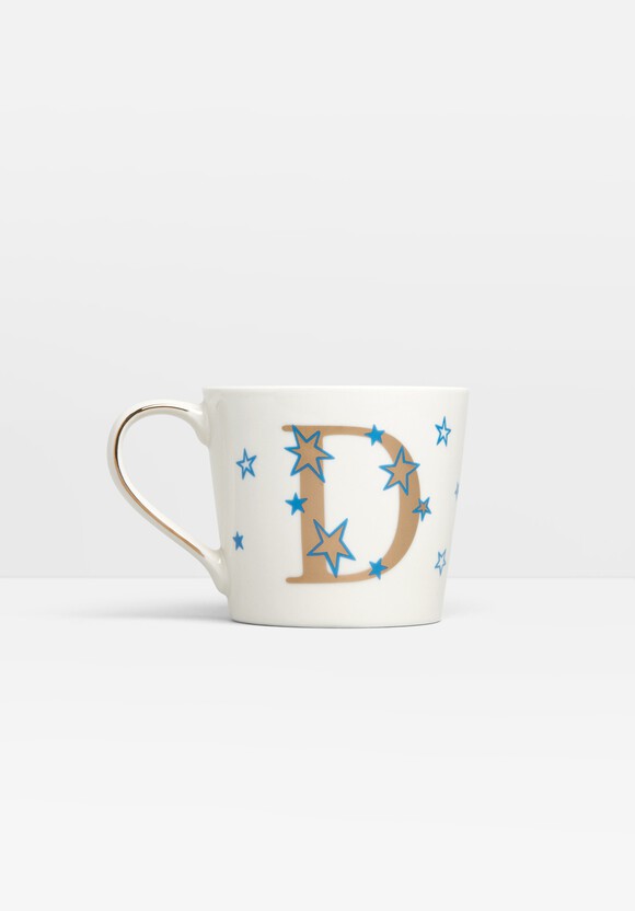 Meadow Initial Ceramic Mug