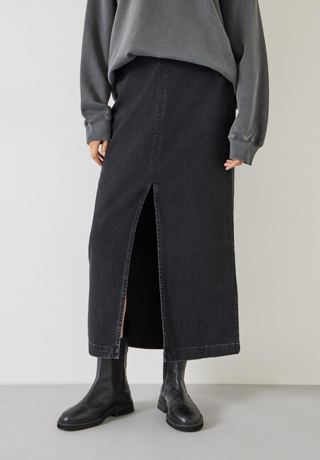 Rachel Denim Maxi Skirt