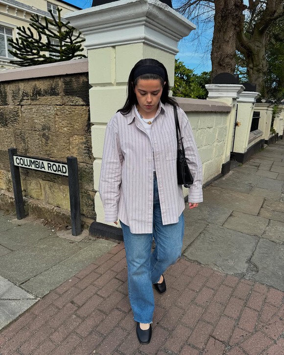 Lilian Oversized Stripe Shirt