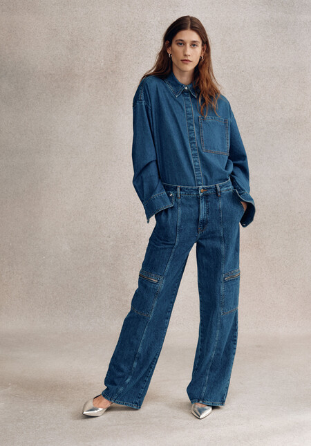 Sara Cargo Jeans