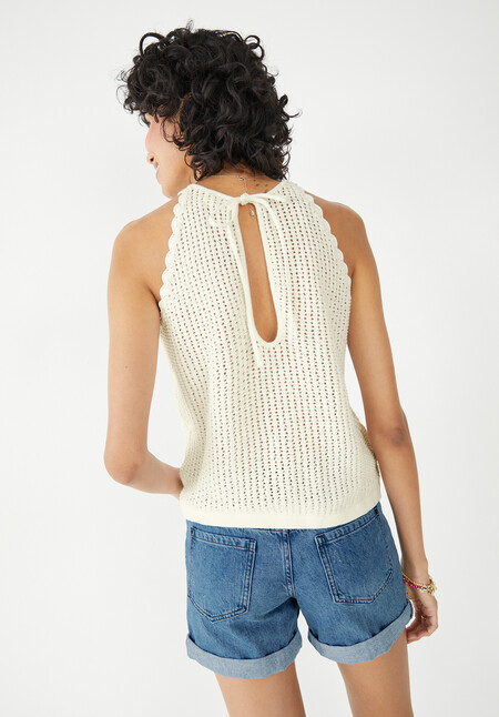 Lia Knitted Halter Top