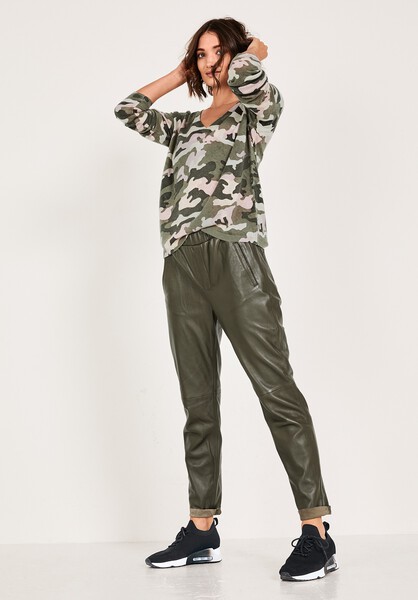 Camo Printed Jumper