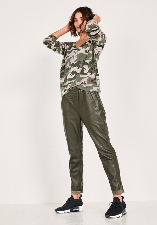 Camo Printed Jumper
