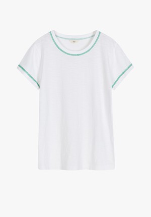 Contrast Stitch Slim T-Shirt