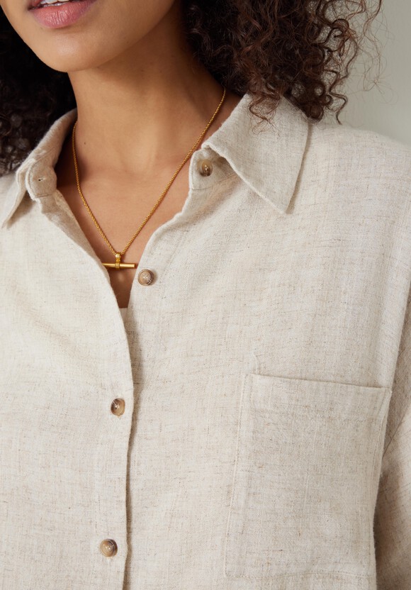 Lana Linen Blend Shirt
