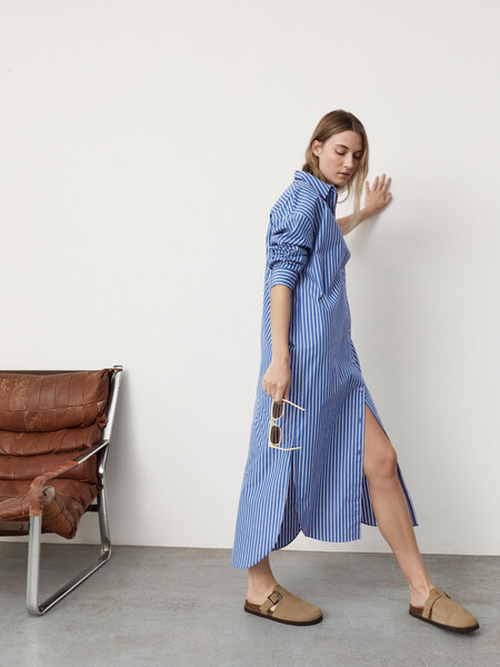 Sahra Maxi Shirt Dress