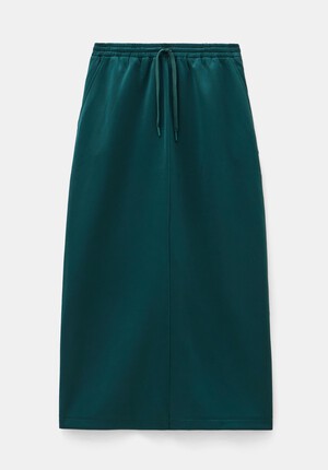 Harrison Pintuck Jersey Skirt