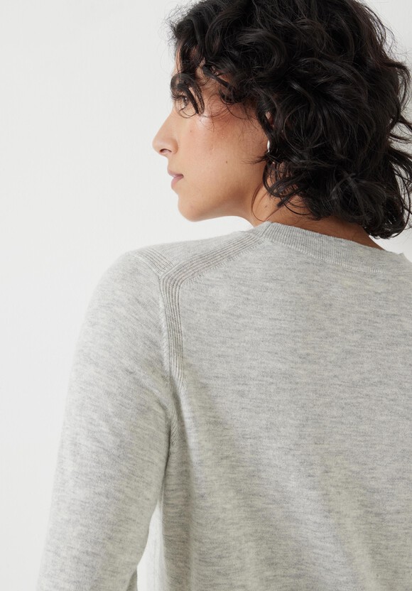 Fine Knit Wool Blend Jumper
