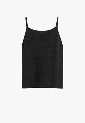 Anoki Square Neck Knitted Vest