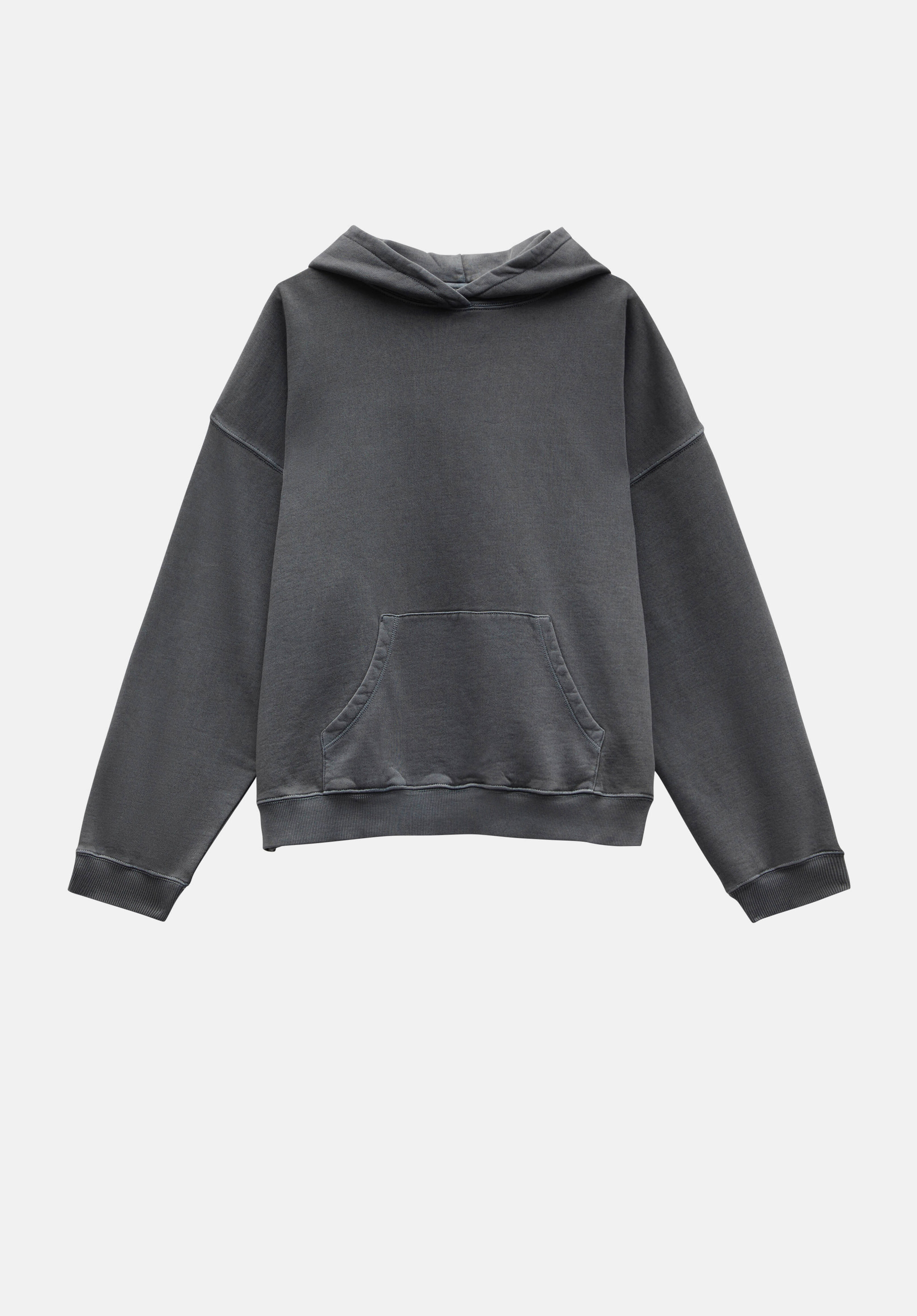Thick grey online hoodie mens