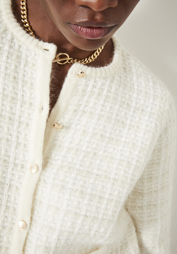 Bettie Textured Knitted Jacket